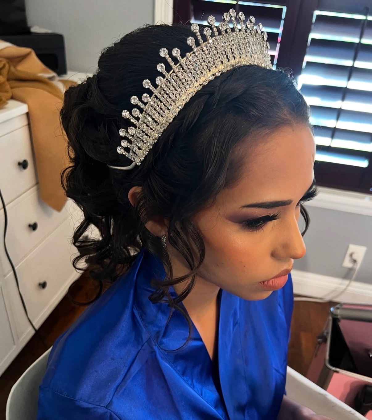 Quinceañera hairstyle
