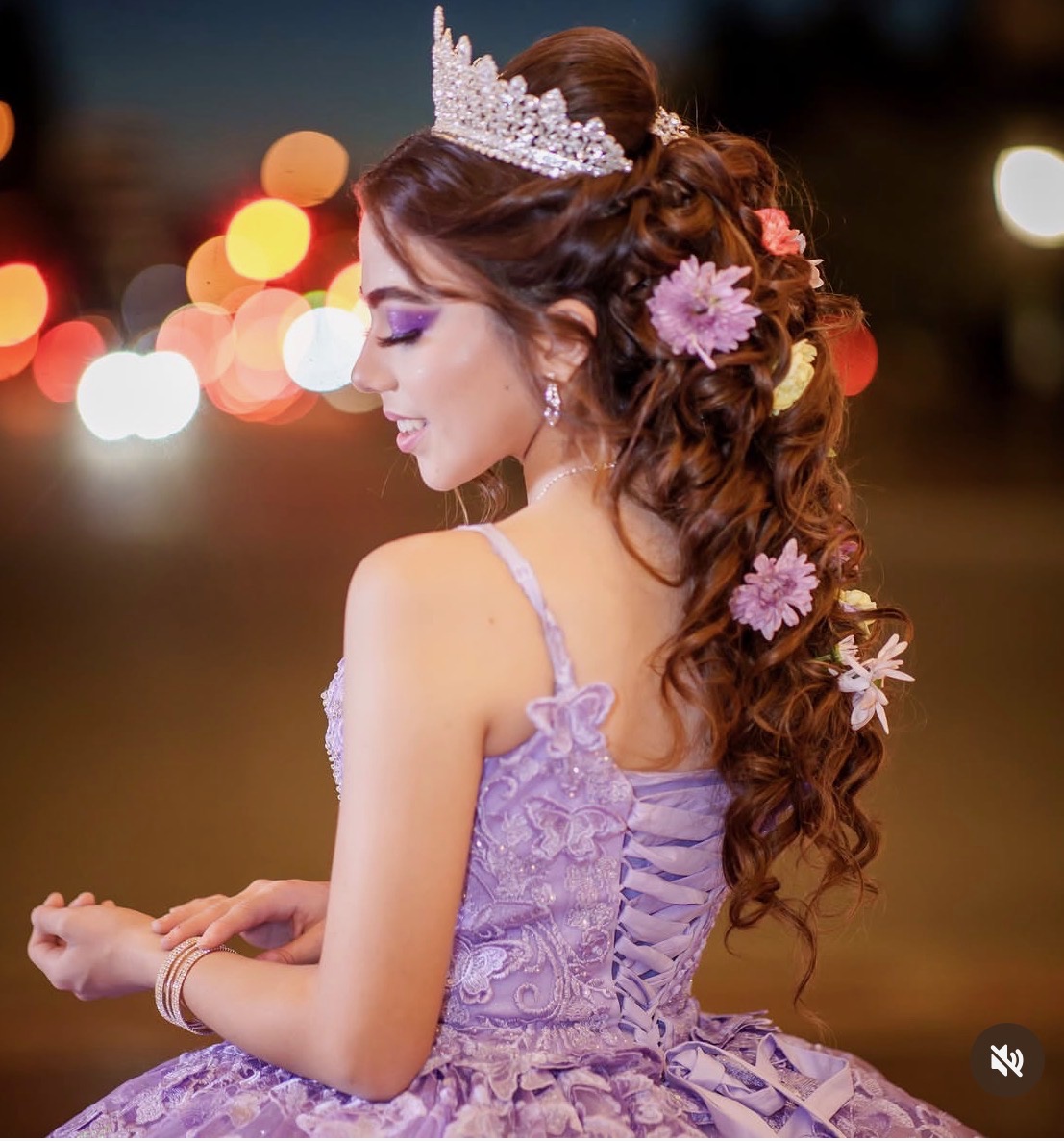 Quinceañera hairstyle
