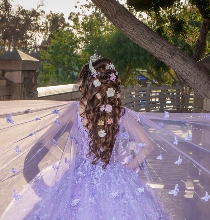 Quinceañera hairstyle