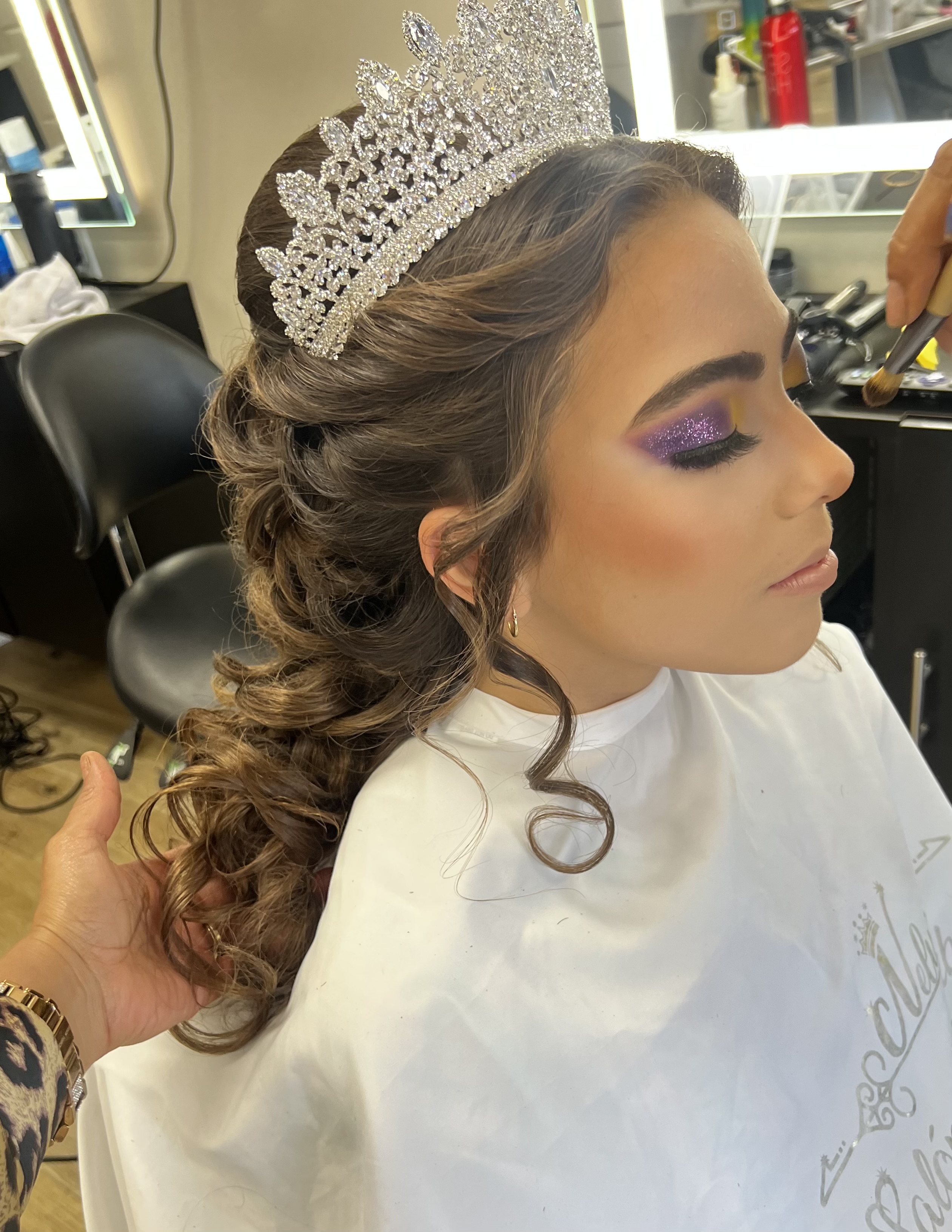 Quinceañera hairstyle