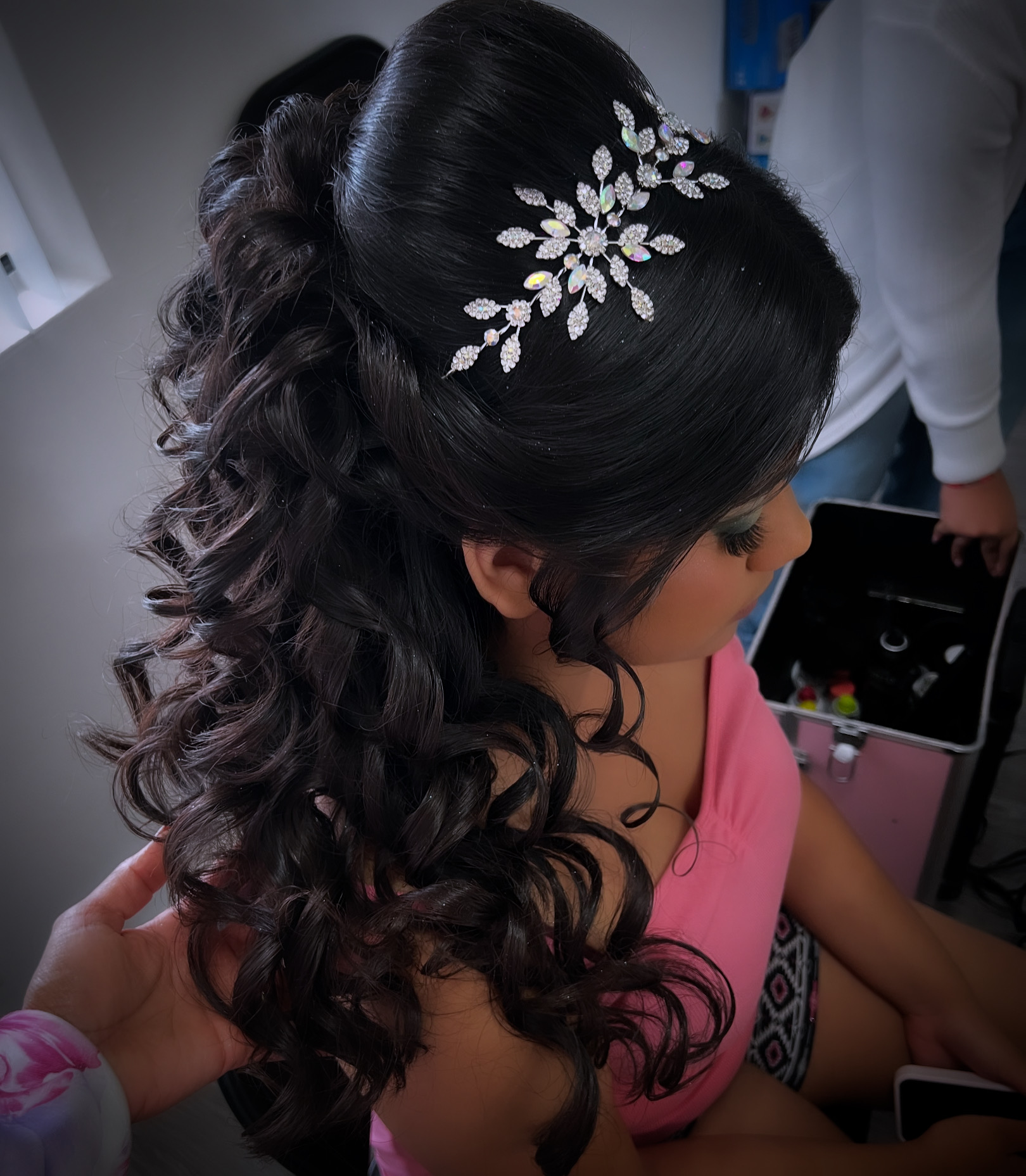 Quinceañera hairstyle